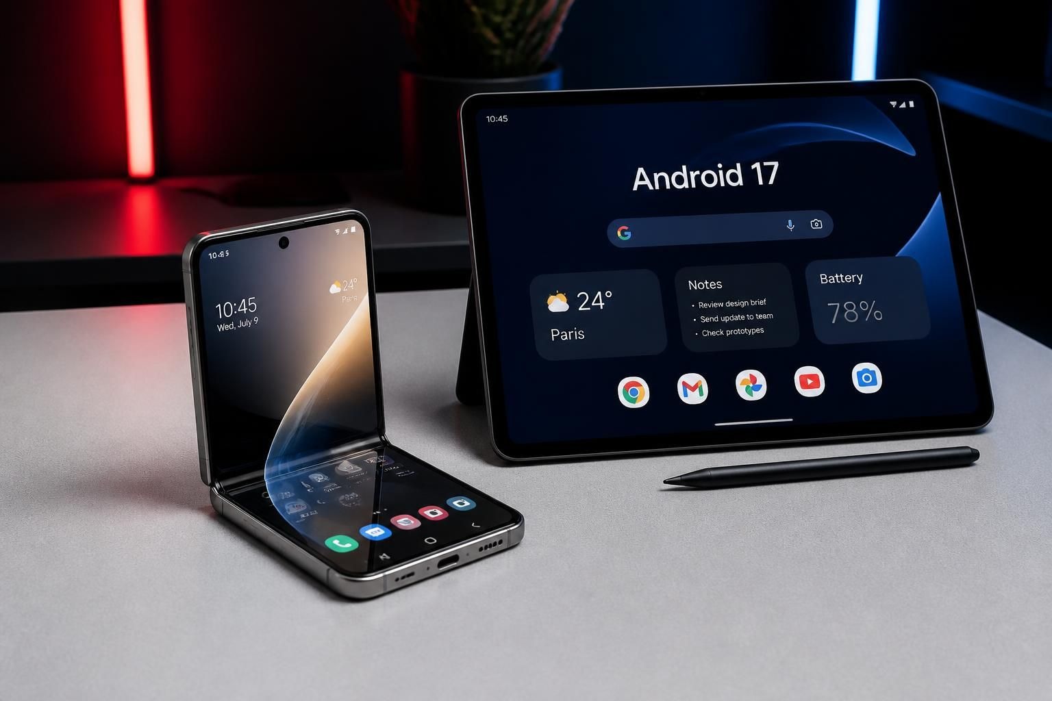 Android 17 arrive sur les Pixel, Samsung dévoile son prochain smartphone pliable : le point complet de la semaine