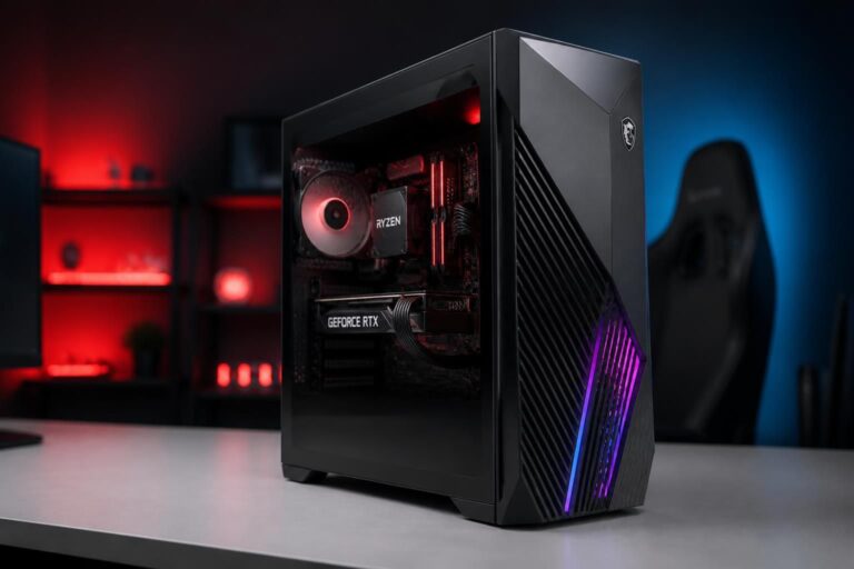 découvrez le mag infinite z de msi, un pc gaming compact puissant équipé d'un processeur ryzen et d'une carte graphique geforce rtx pour des performances de jeu exceptionnelles.