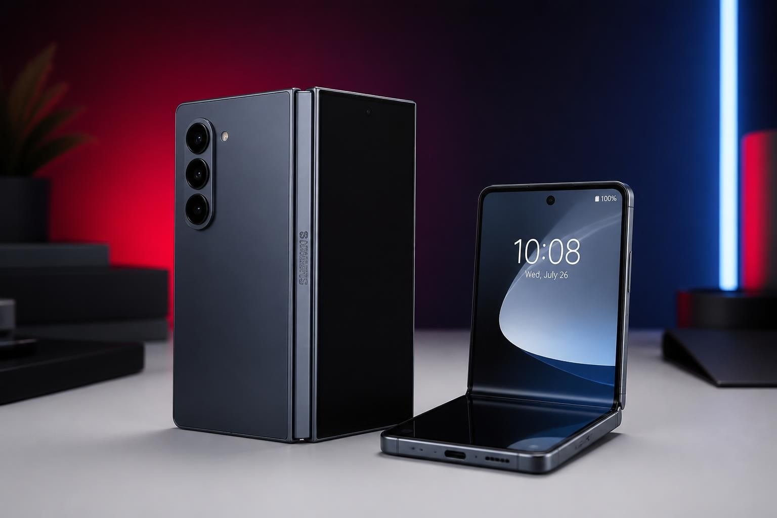 Nouvelle fuite : découvrez comment les futurs smartphones pliables de Samsung se comparent entre eux