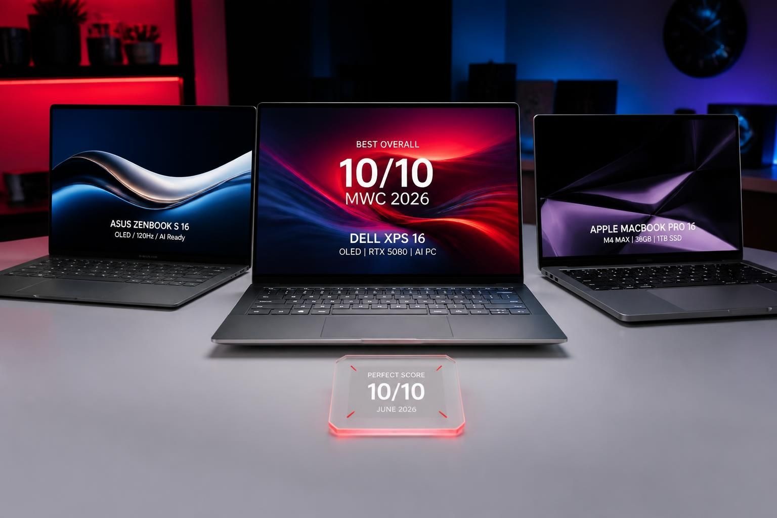 Découvrez notre top 3 des PC portables incontournables de juin 2026, avec un modèle noté 10/10 !