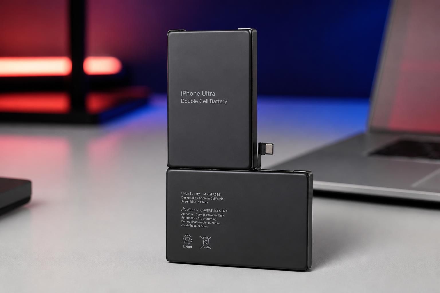 Fuite sur la batterie de l&rsquo;iPhone Ultra : un design à double cellule pour le premier smartphone pliable d&rsquo;Apple