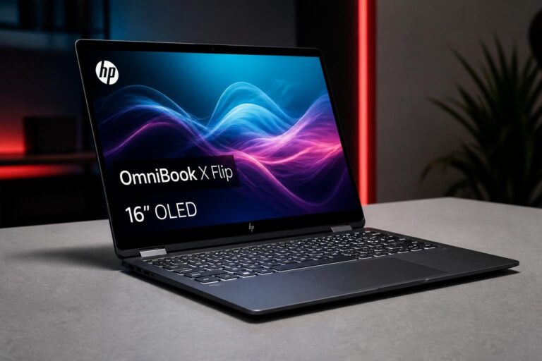 découvrez le hp omnibook x flip avec son écran oled 16 pouces et 24 go de ram à un prix surprenant. analyse complète pour comprendre s'il y a un piège caché.