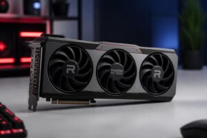 découvrez la radeon rx 9050, gpu 4 go vram attendu en 2026, qui marque le retour des cartes graphiques économiques avec des performances améliorées.