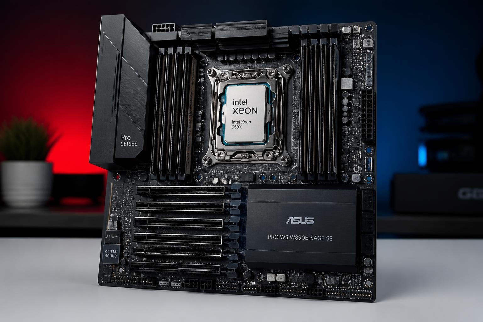Analyse complète du processeur Intel Xeon 658X sur la carte mère Asus Pro WS W890E-SAGE SE