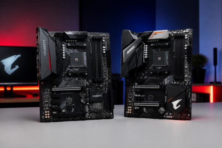 en août 2026, gigabyte présente deux nouvelles cartes mères am4 dotées du chipset amd b450, offrant performance et fiabilité pour les configurations pc.
