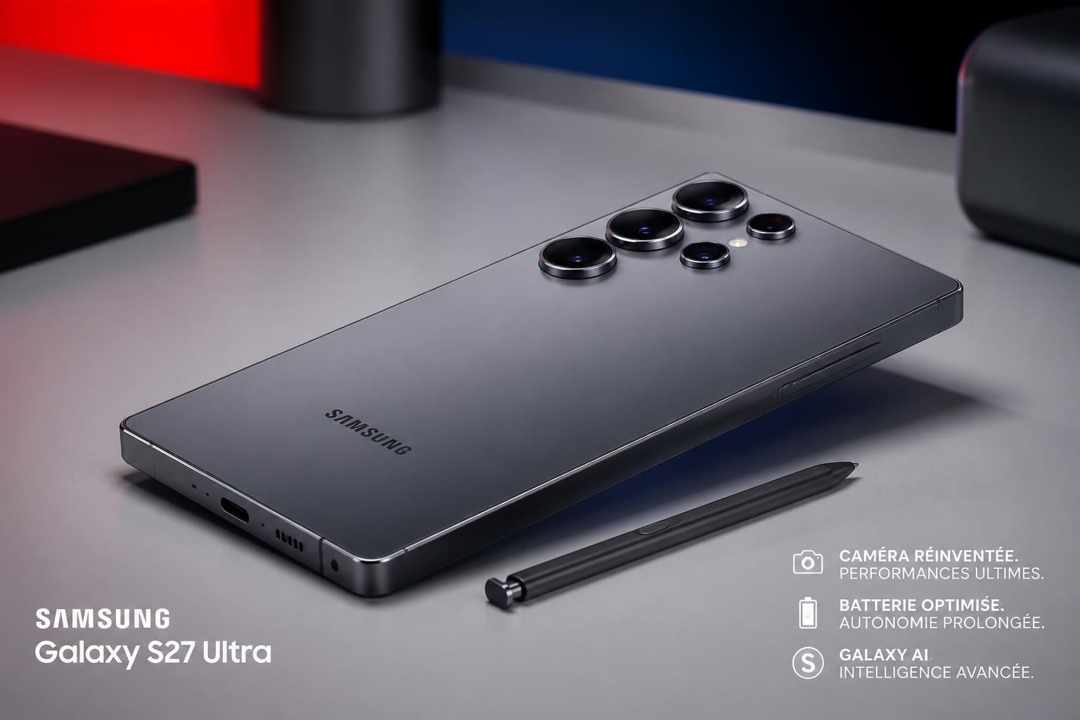Fuite sur le Samsung Galaxy S27 Ultra : une refonte impressionnante de la caméra et de la batterie dévoilée