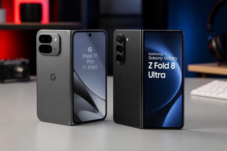 découvrez la comparaison ultime entre le google pixel 11 pro fold et le samsung galaxy z fold 8 ultra, deux géants des smartphones pliables, pour choisir le meilleur en performance, design et innovation.