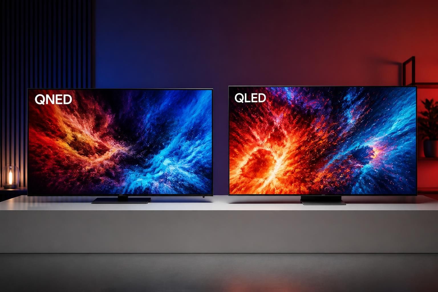 QNED vs QLED : différences, avantages et quel téléviseur choisir