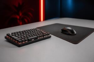 découvrez les nouveaux périphériques innovants de be quiet! : le clavier light mount tkl et le tapis de souris xl, alliant performance et design pour une expérience optimale.